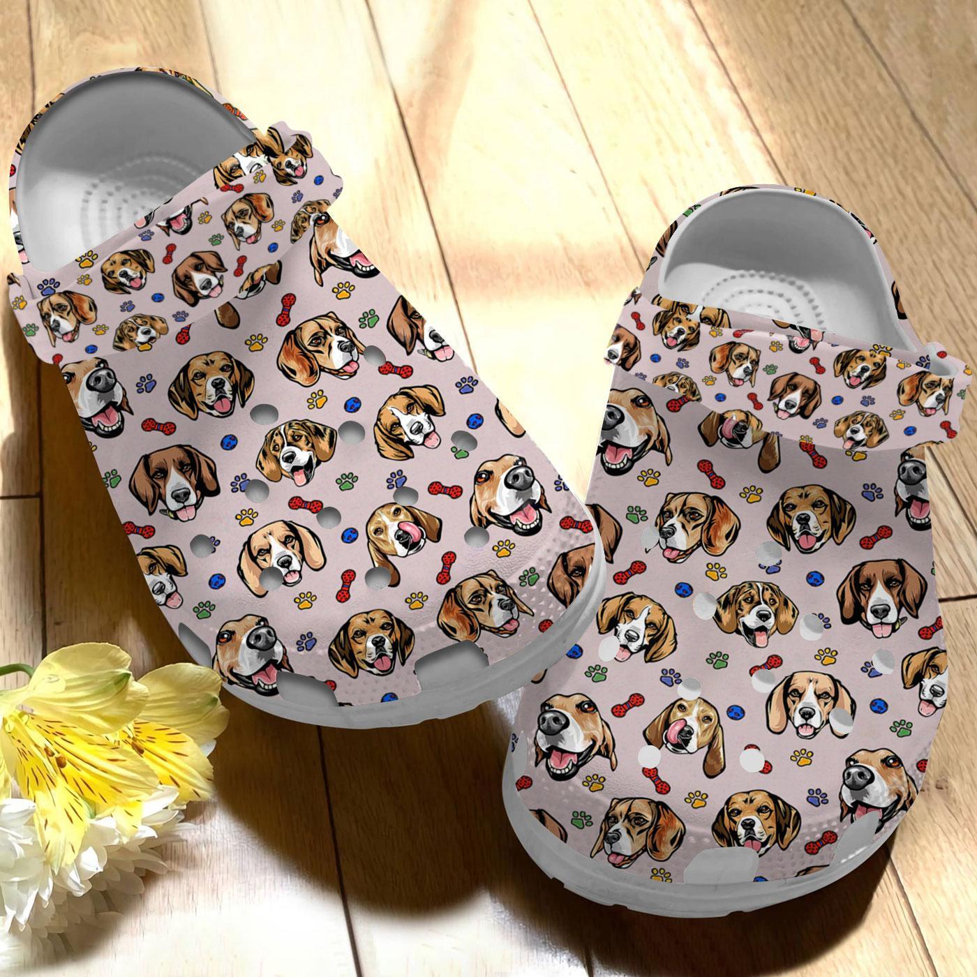 Beagle Dog Crocs Crocband Clogs Shoes Comfortable For Men Women and Kids - Image 2