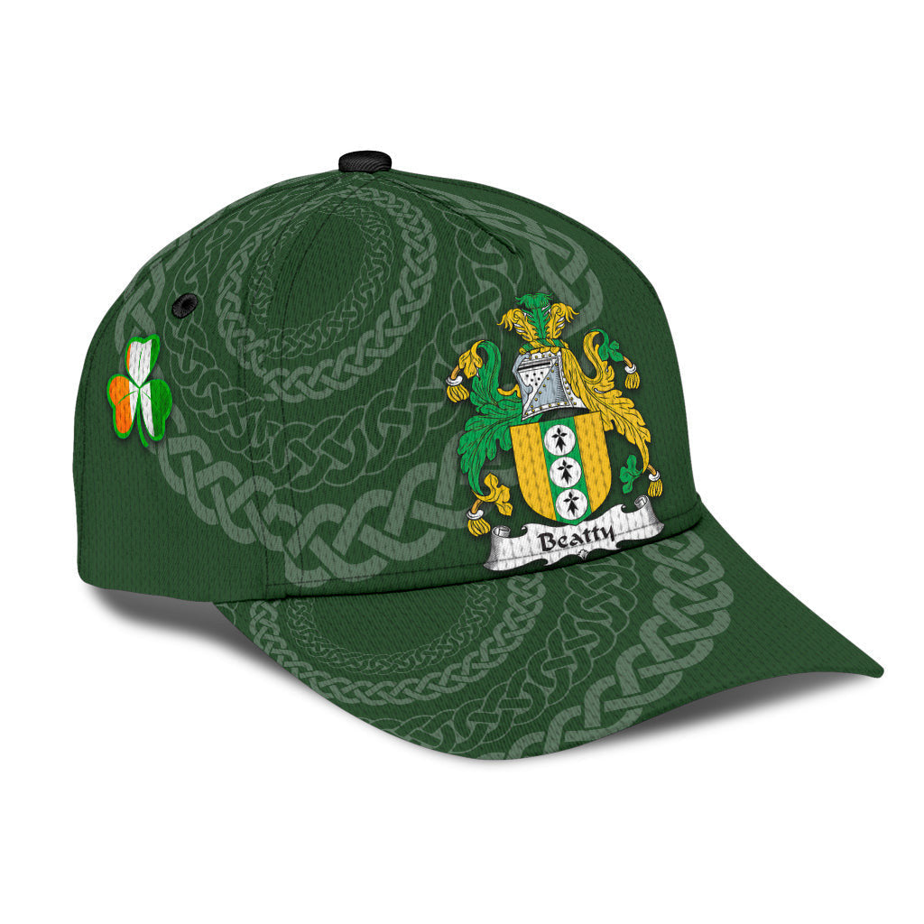 Beatty Coat Of Arms Irish Family Crest St Patrick's Day - Classic Cap Trucker Hats Custom Hats Gifts For Men & Women