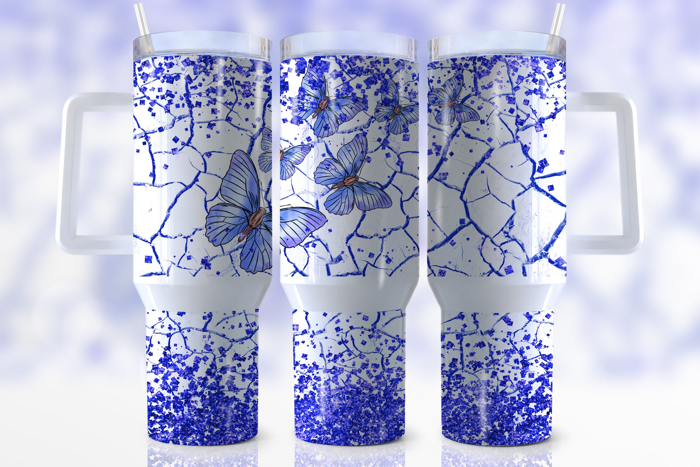 Beautiful Butterfly Custom Stanley Cup 40 oz 30 oz Tumbler With HandleTVC2301945