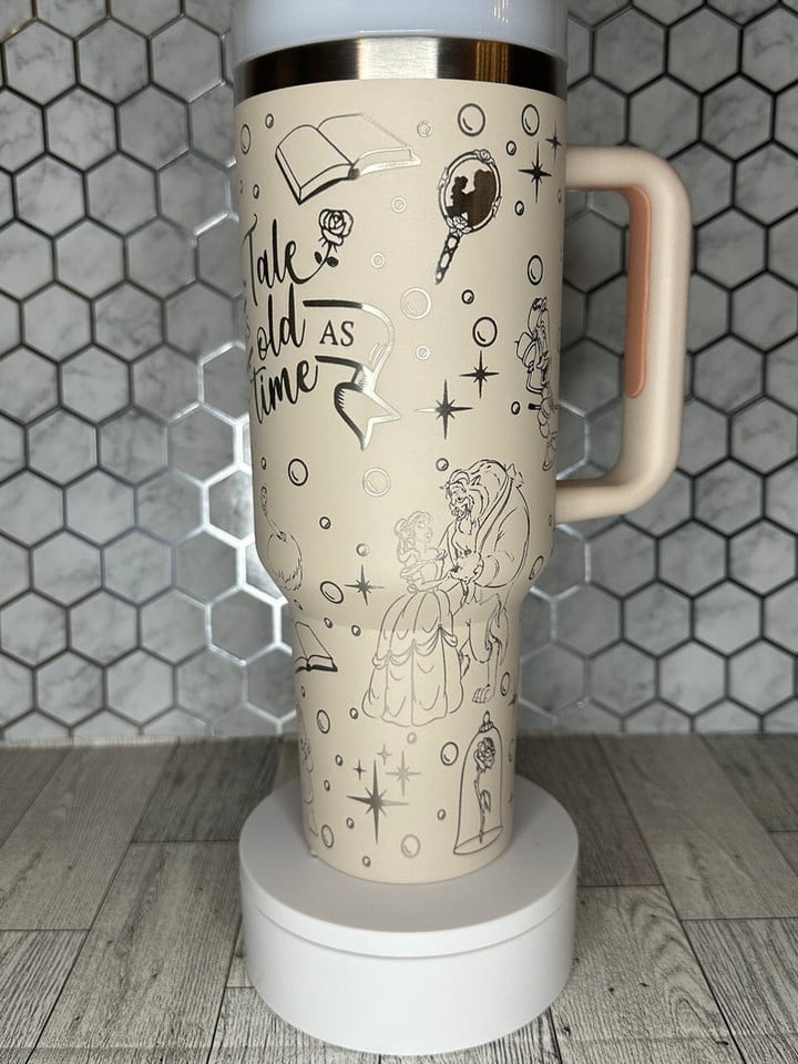 Beauty And The Beast Movies Custom Stanley Cup 40 oz 30 oz Tumbler With HandleTVC2301779