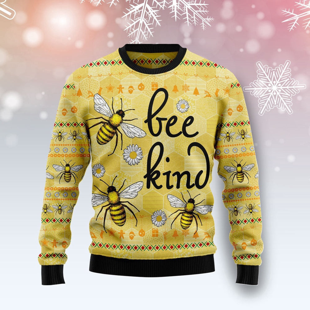 Bee Kind Ugly Christmas Sweater Christmas Gift