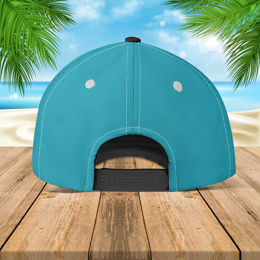 Beefmaster Blue Hibiscus Flowers Hawaiian Summer Hats, Beefmaster 3D Cap for Men & Women Trucker Hats Custom Hats Gifts For Men & Women