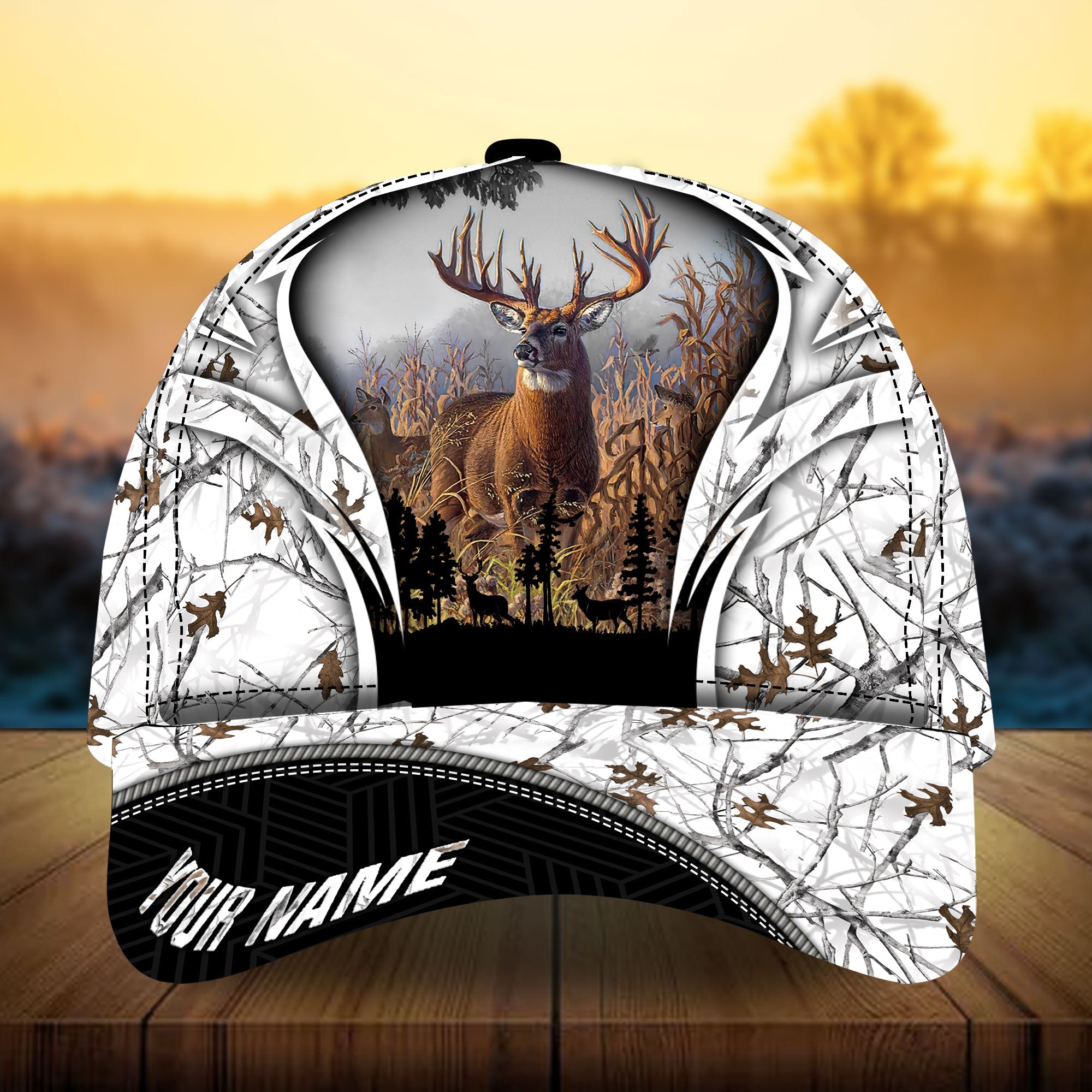 Beer Fest Deer Hunting Hats 3D Multicolored Camo Personalized Trucker Hats Custom Hats Gifts For Men & Women