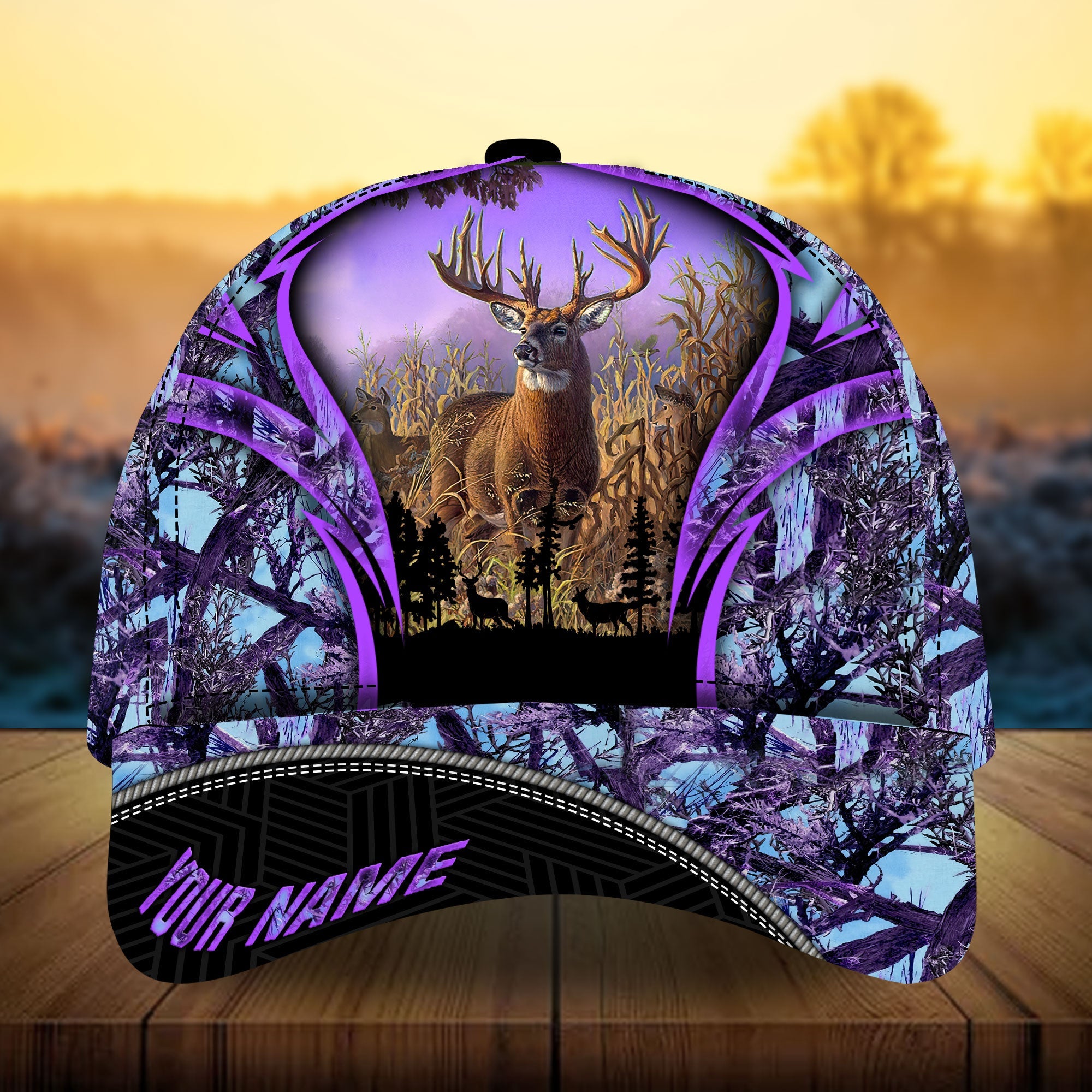 Beer Fest Deer Hunting Hats 3D Multicolored Camo Personalized Trucker Hats Custom Hats Gifts For Men & Women