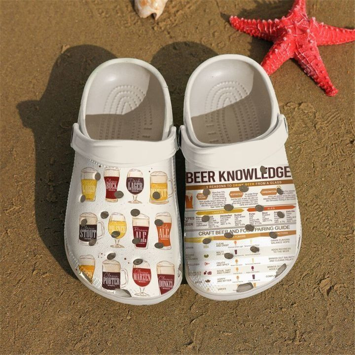Beer Knowledge Classic Clogs Shoes