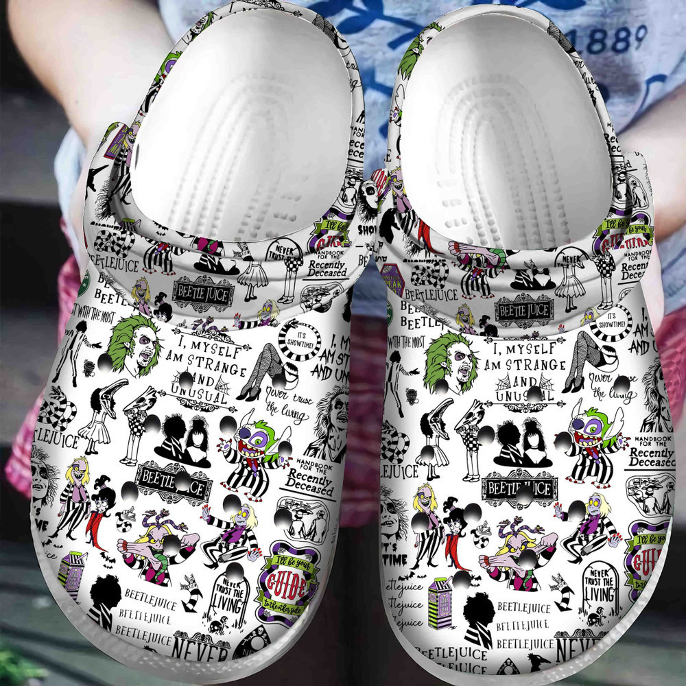 Beetlejuice Classic Clog Shoes