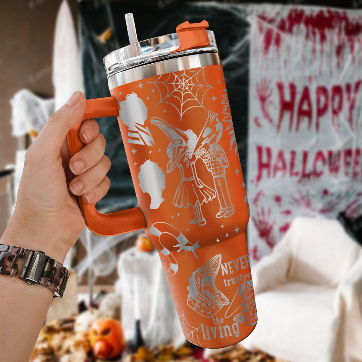 Beetlejuice Movies Custom Stanley Cup 40 oz 30 oz Tumbler With HandleTVC2301457