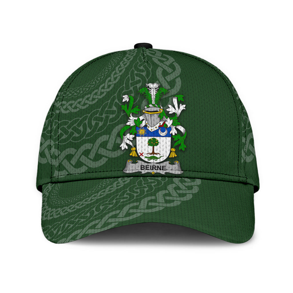 Beirne Coat Of Arms - Irish Family Crest St Patrick's Day Hat Classic Cap Trucker Hats Custom Hats Gifts For Men & Women