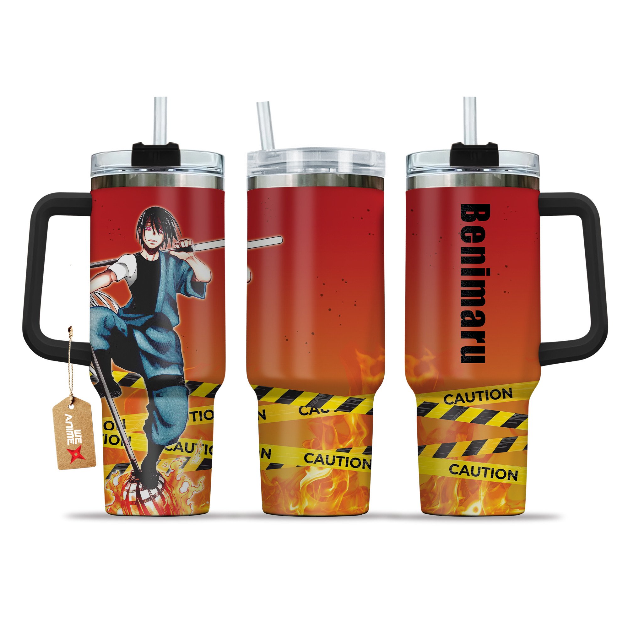 Benimaru Shinmon Fire Force Anime Custom Stanley Cup 40 oz 30 oz Tumbler With HandleTVC2301209
