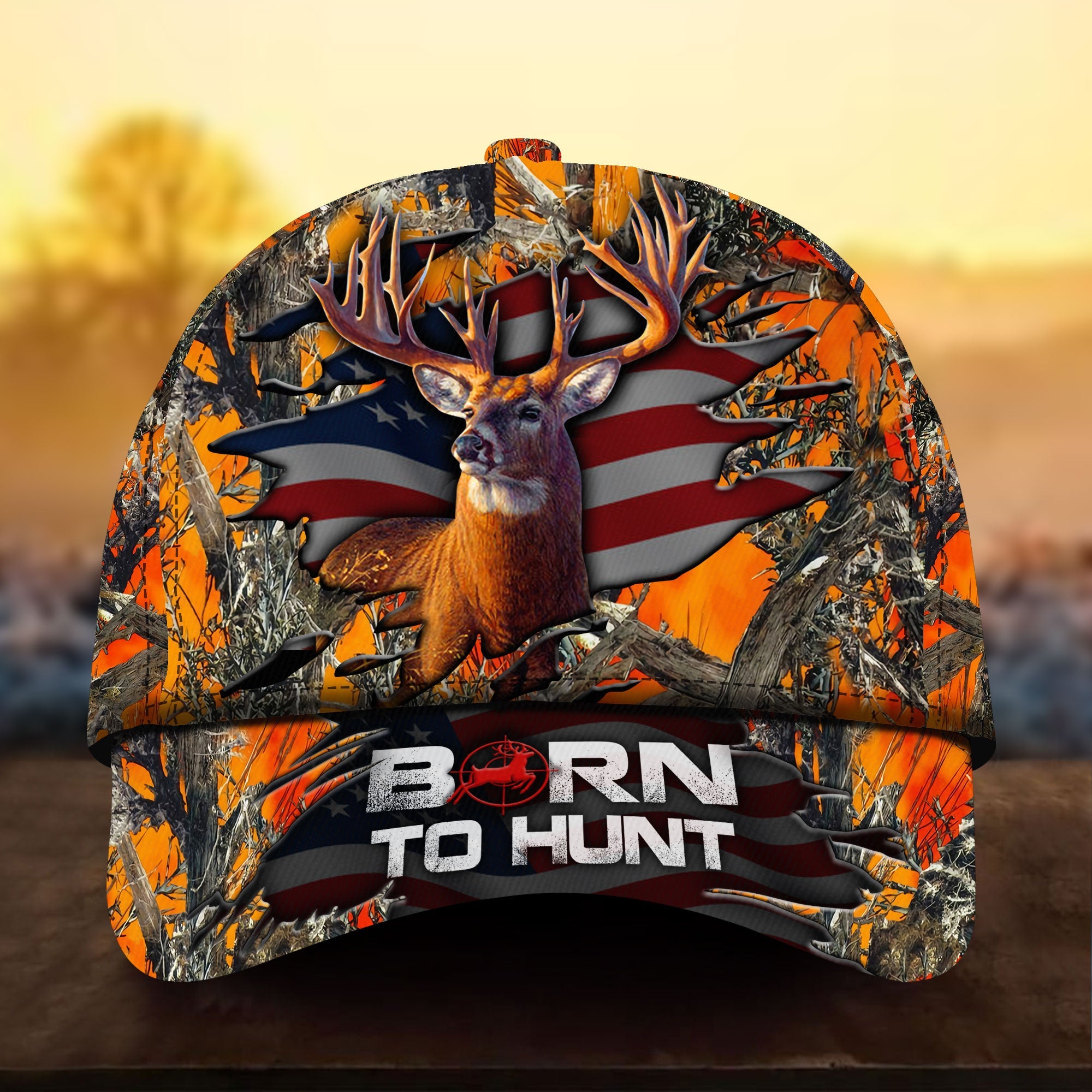 Benito Sorbello Hunting Hats 3D Multicolored Camo Personalized Trucker Hats Custom Hats Gifts For Men & Women