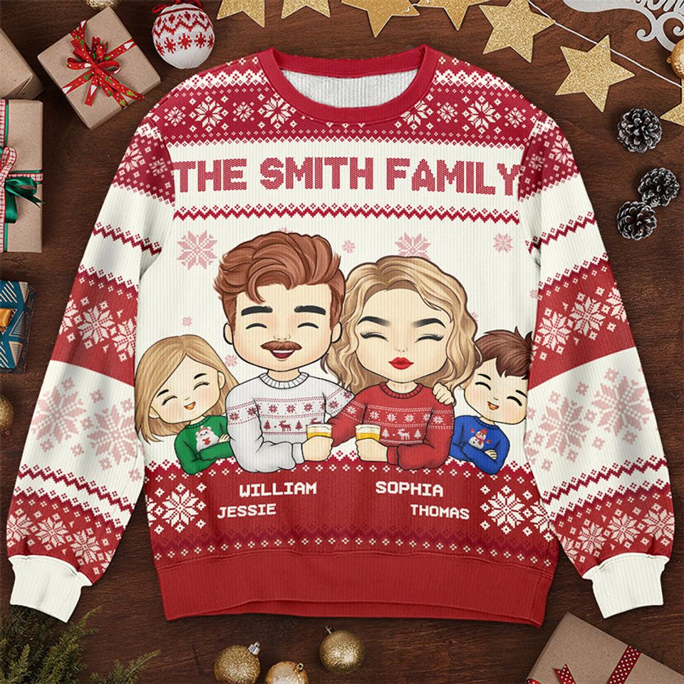 Best Family Ever Personalized Sweatshirt