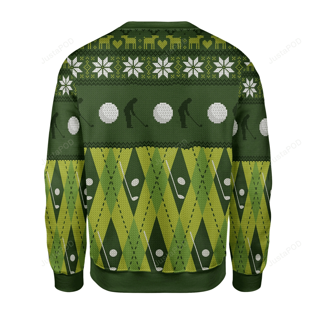 Best Papa By Par Ugly Christmas Sweater Adult 3D Funny Matching for family