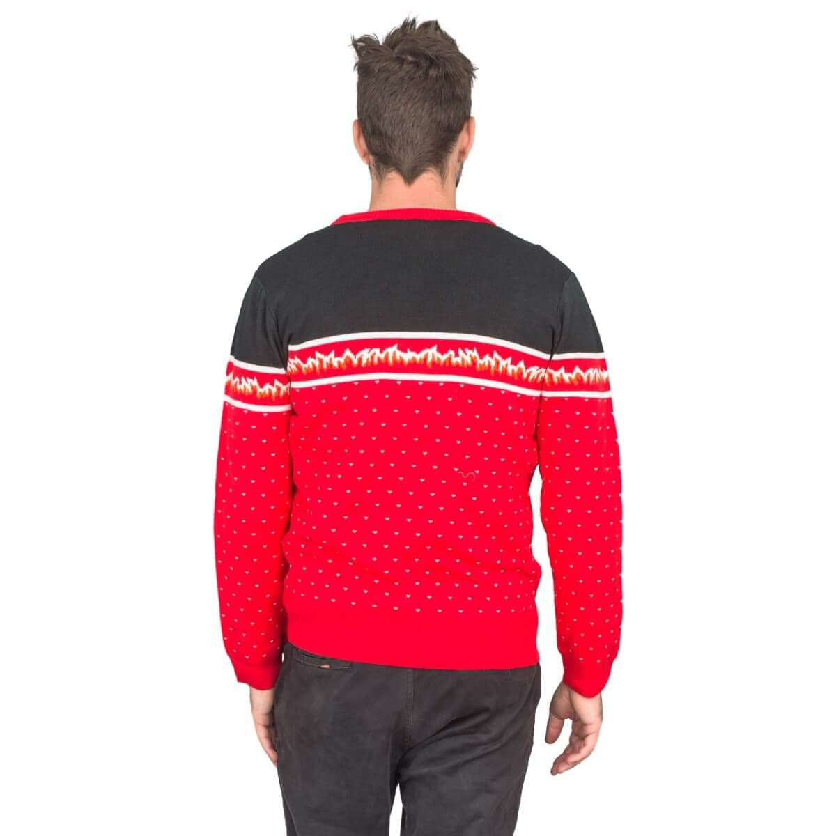 Beware The Krampus For Unisex Ugly Christmas Sweater Adult 3D Funny Matching for family - Image 4