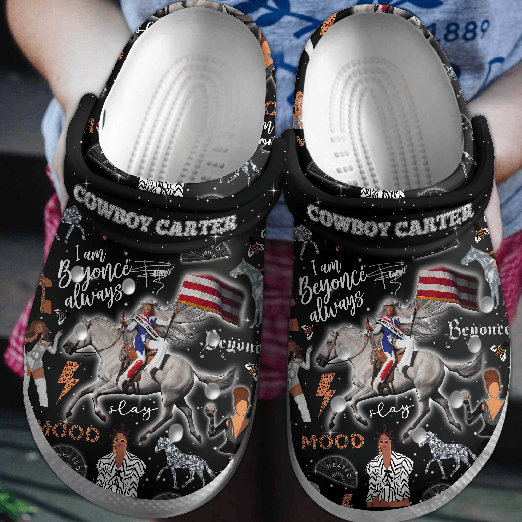 BeyoncÃƒÂ© Music Crocs Crocband Clogs Shoes Comfortable For Men Women and Kids