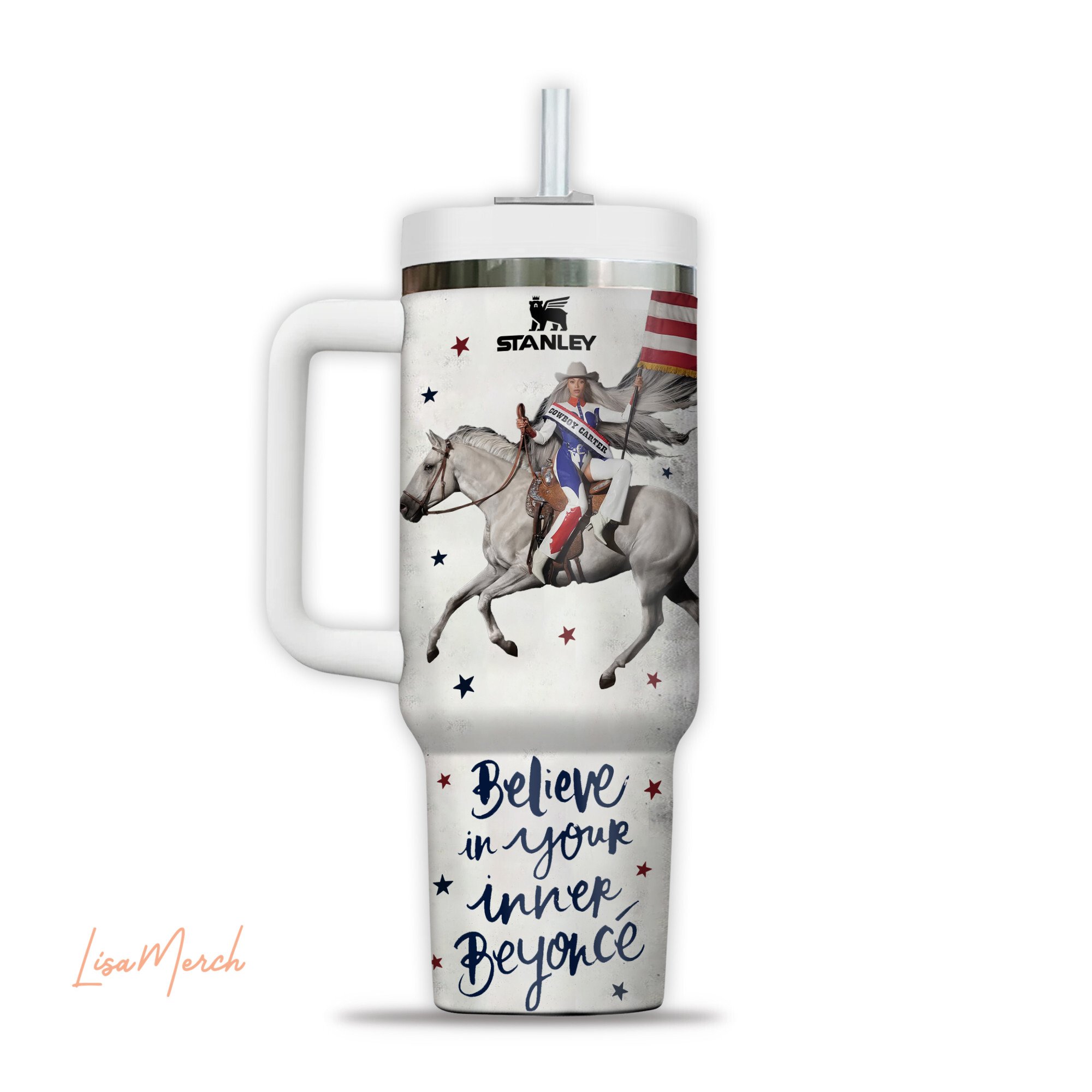 Beyoncé Music Custom Stanley Cup 40 oz 30 oz Tumbler With HandleTVC2301278 - Image 2
