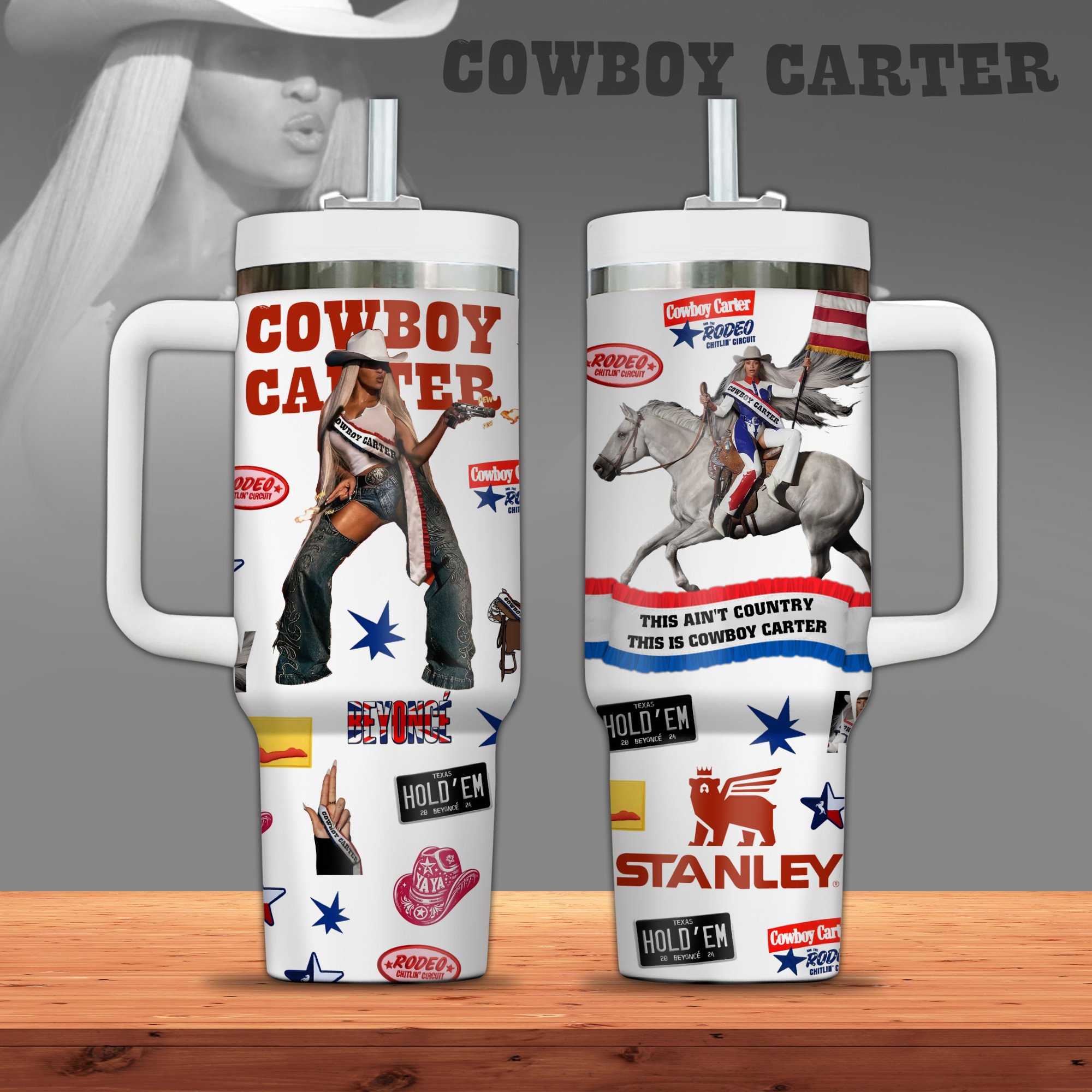 BeyoncÃ© Music Custom Stanley Cup 40 oz 30 oz Tumbler With HandleTVC2301279