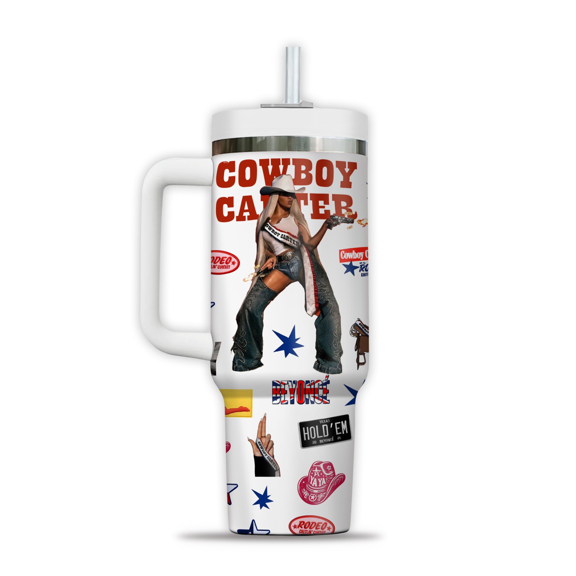 Beyoncé Music Custom Stanley Cup 40 oz 30 oz Tumbler With HandleTVC2301279 - Image 2