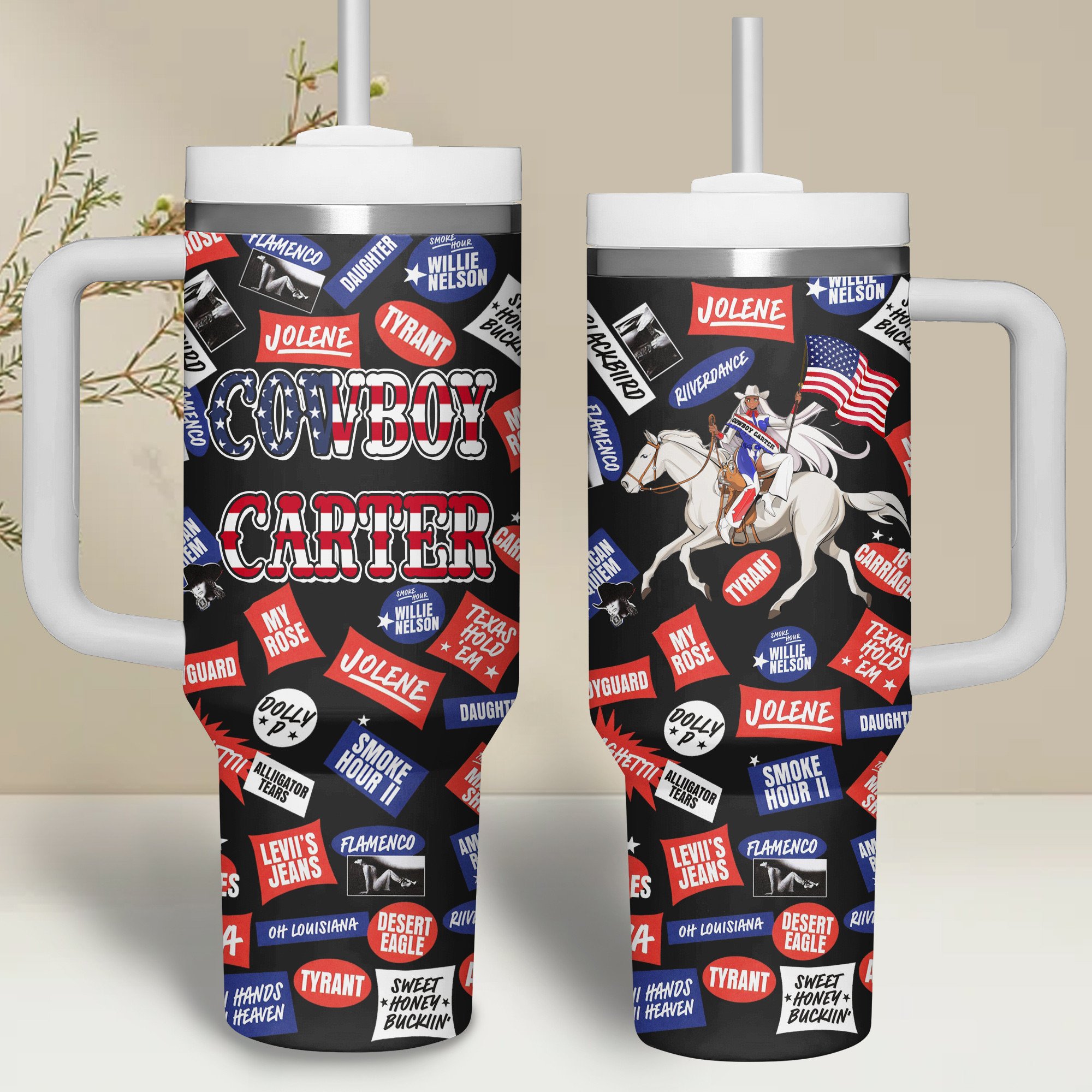 Beyonce Music Custom Stanley Cup 40 oz 30 oz Tumbler With HandleTVC2301503