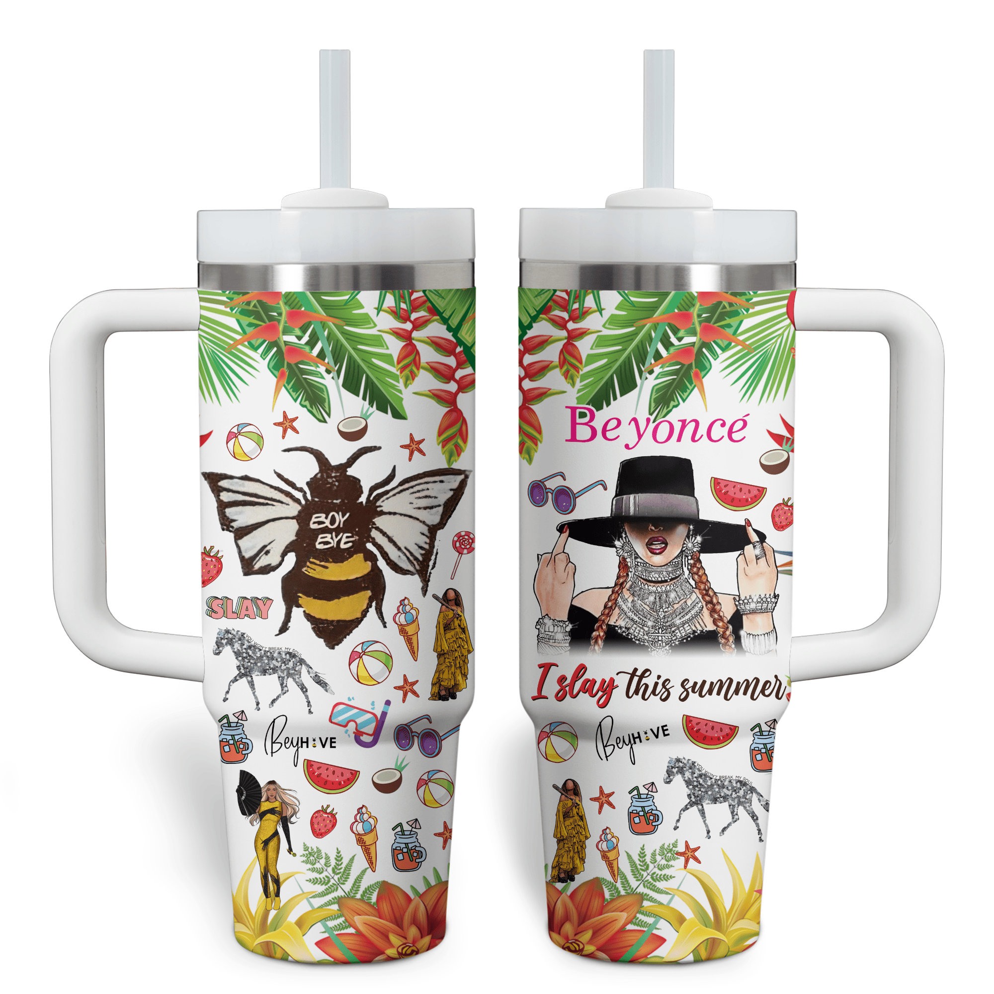 Beyonce Music Custom Stanley Cup 40 oz 30 oz Tumbler With HandleTVC2301528