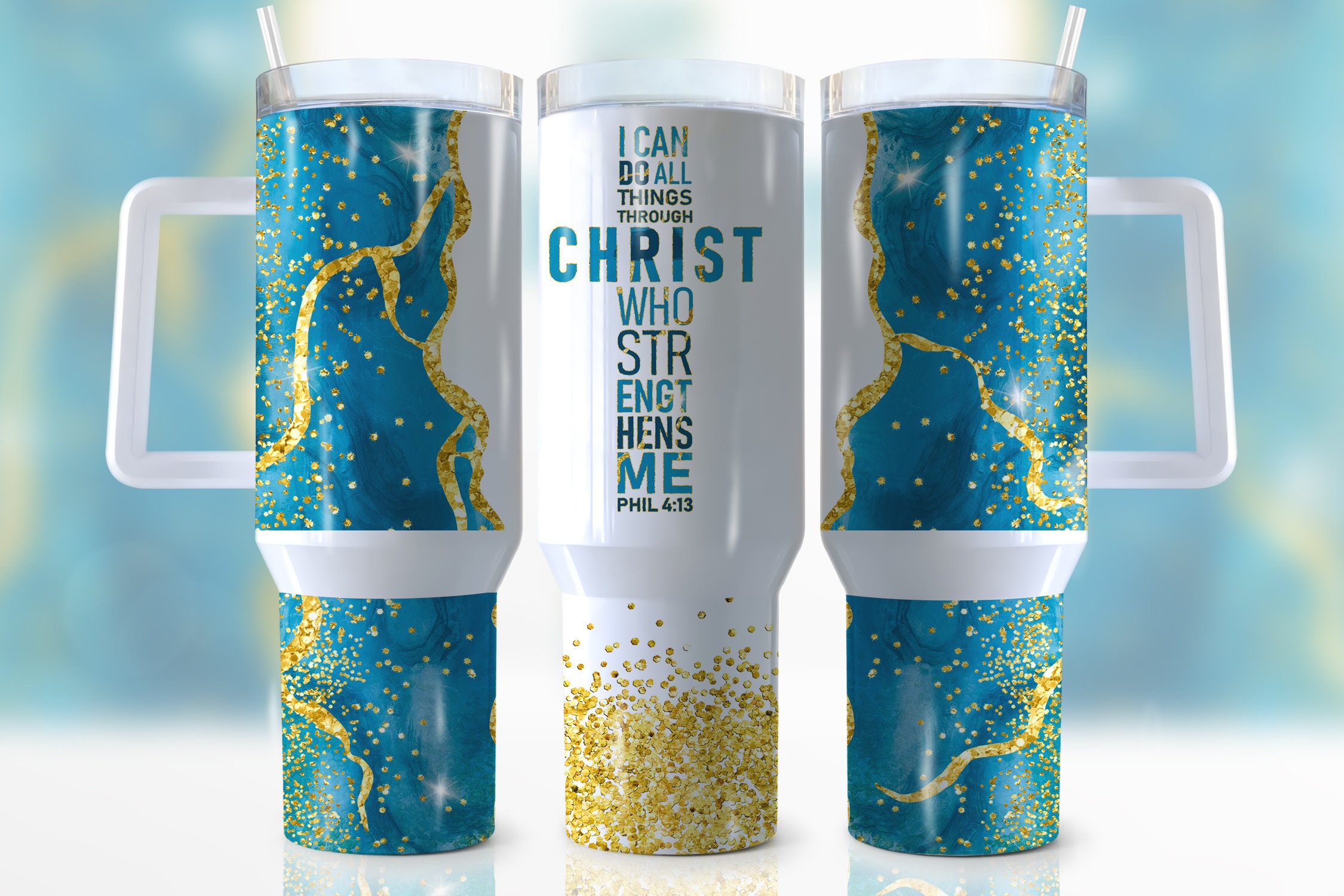 Bible Verse Custom Stanley Cup 40 oz 30 oz Tumbler With HandleTVC2301946
