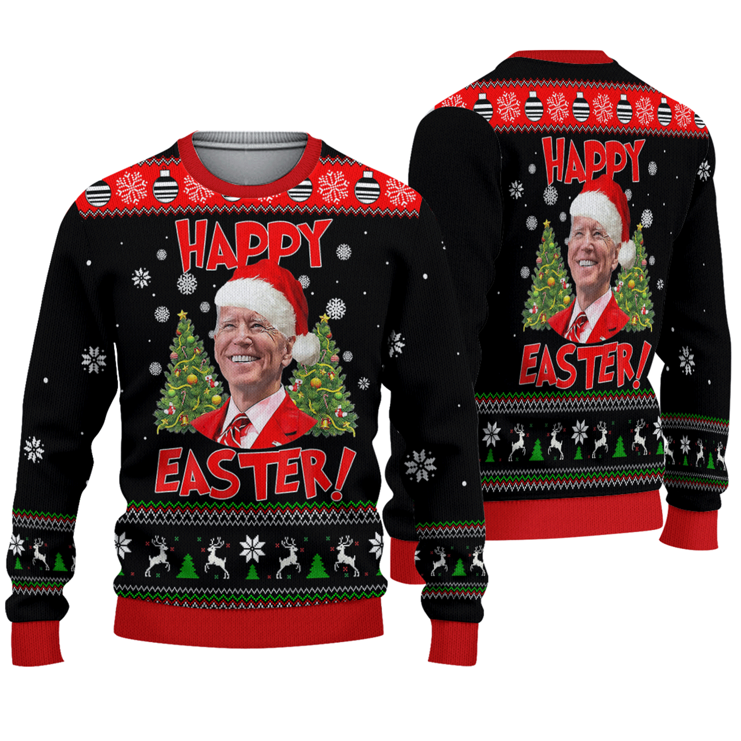 Biden President Santa Ugly Christmas Sweater