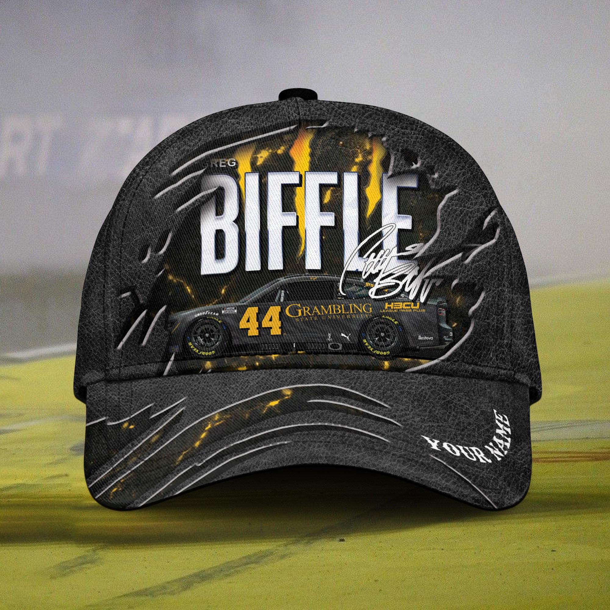 BiffleNascar Personalized Classic Cap For Fans  Trucker Hats Custom Hats Gifts For Men & Women