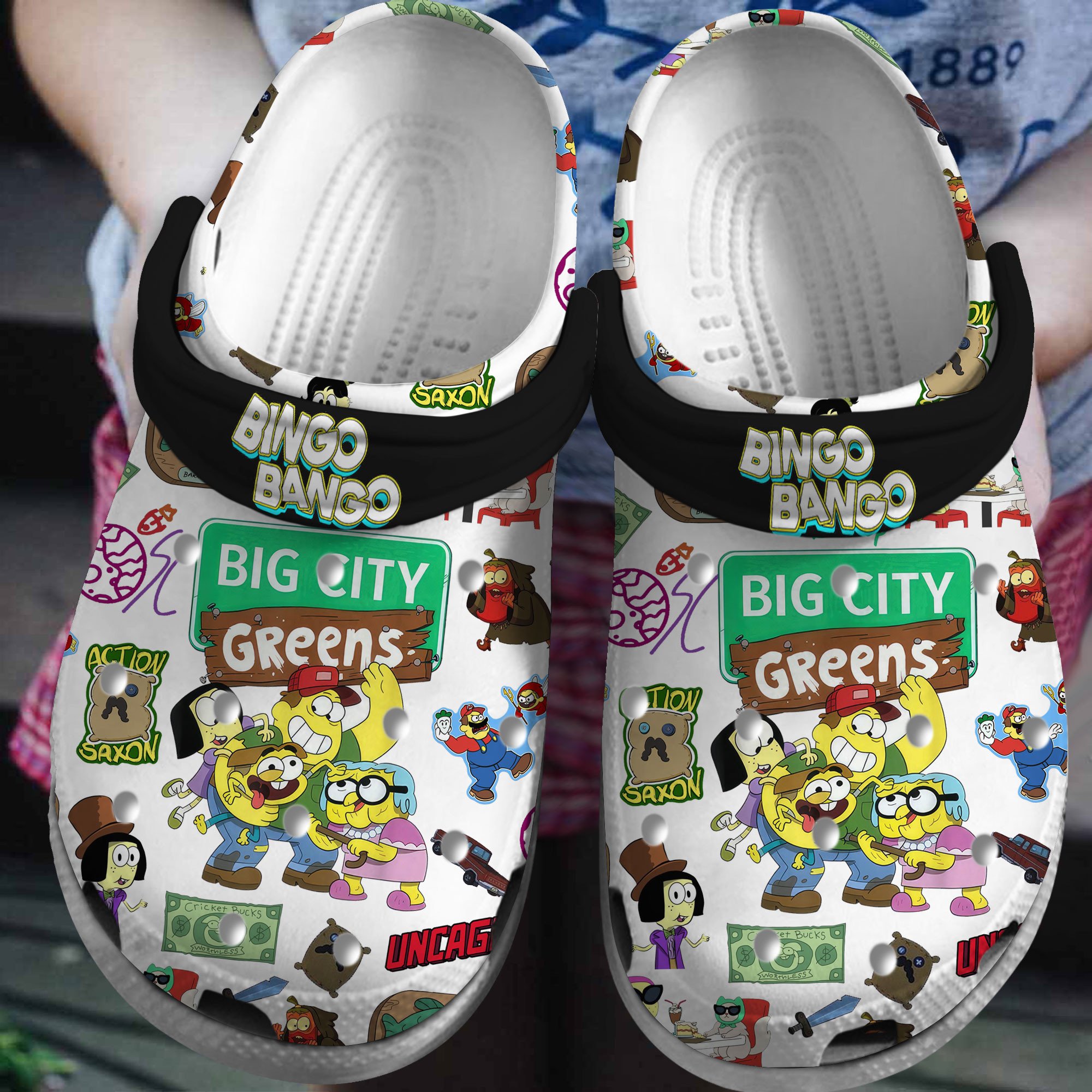 Big City Greens TV Series Crocs Crocband Clogs Shoes Comfortable For Men Women and Kids