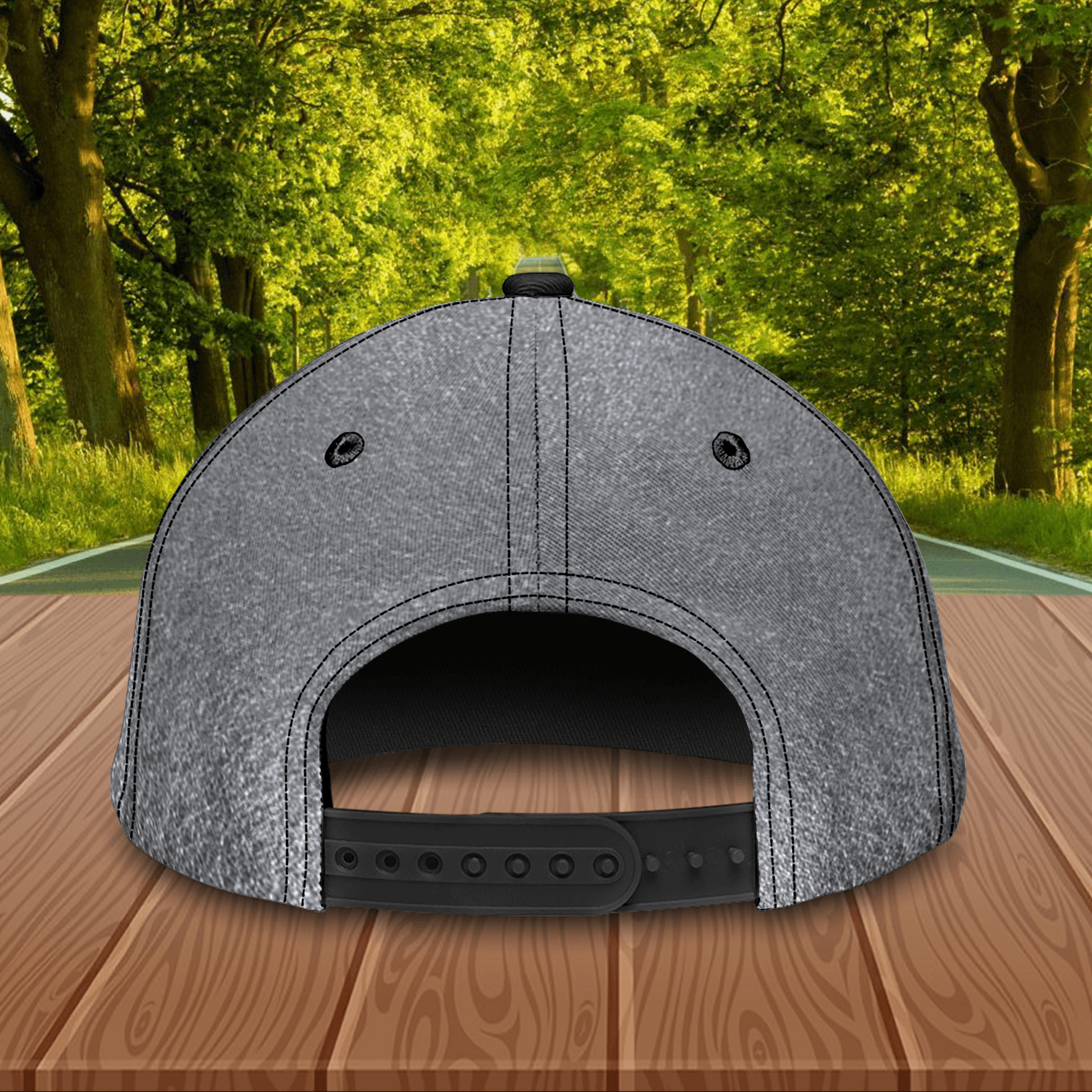 Big Fish Silver And Black Color Fishing Personalized Classic Cap, Personalized Gift for Fishing Lovers Trucker Hats Custom Hats Gifts For Men & Women