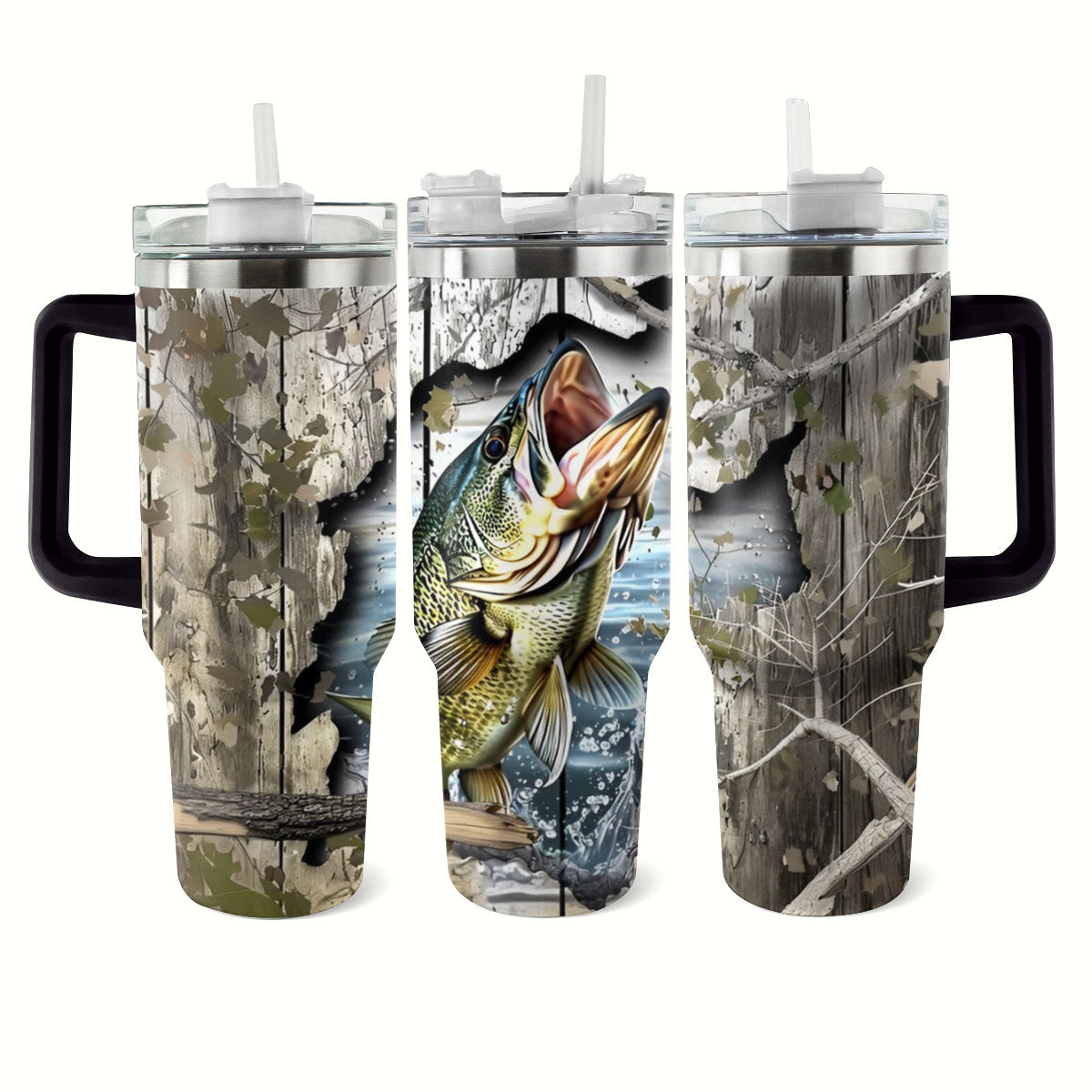 Big Mouth Fishing Custom Stanley Cup 40 oz 30 oz Tumbler With HandleTVC2301791