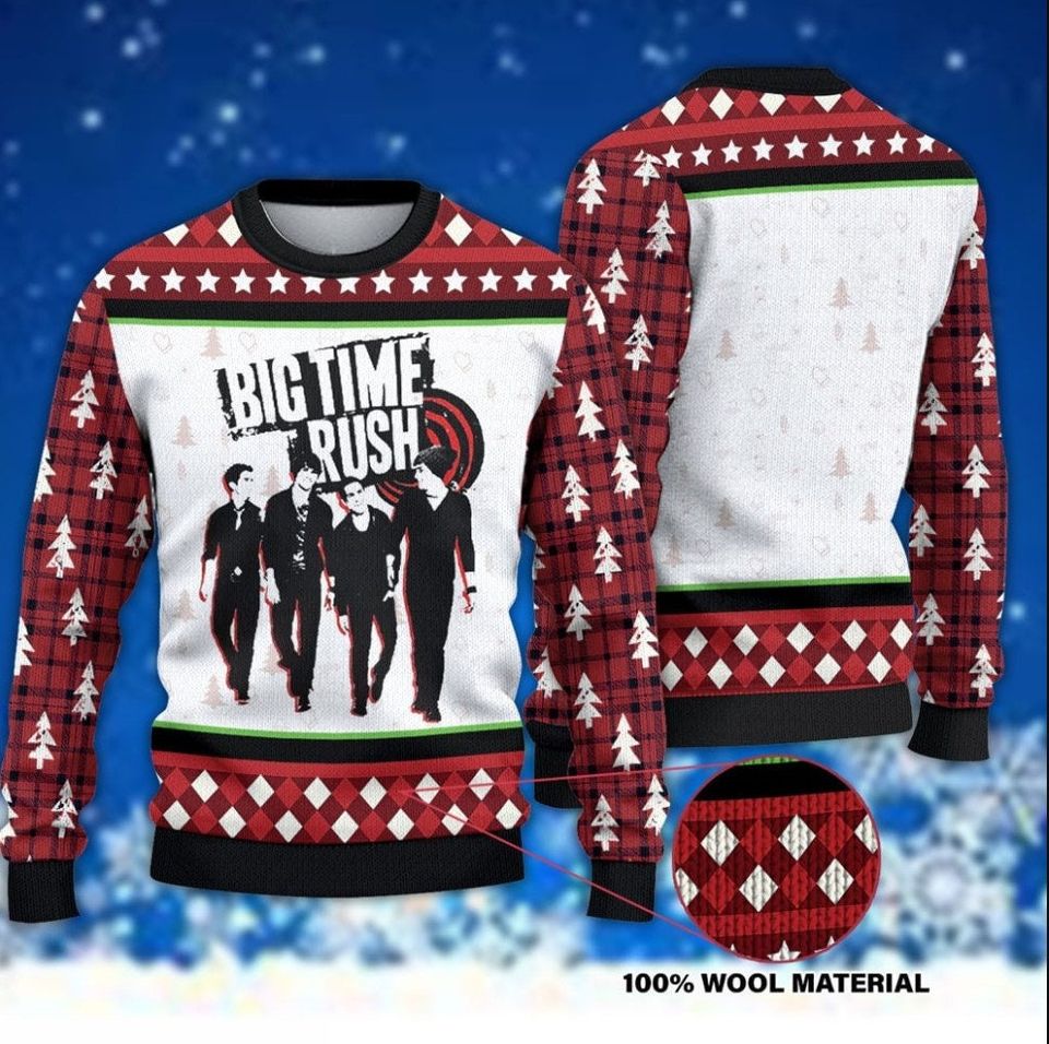 Big Time Rush Forever Tour 2022 3D Sweater