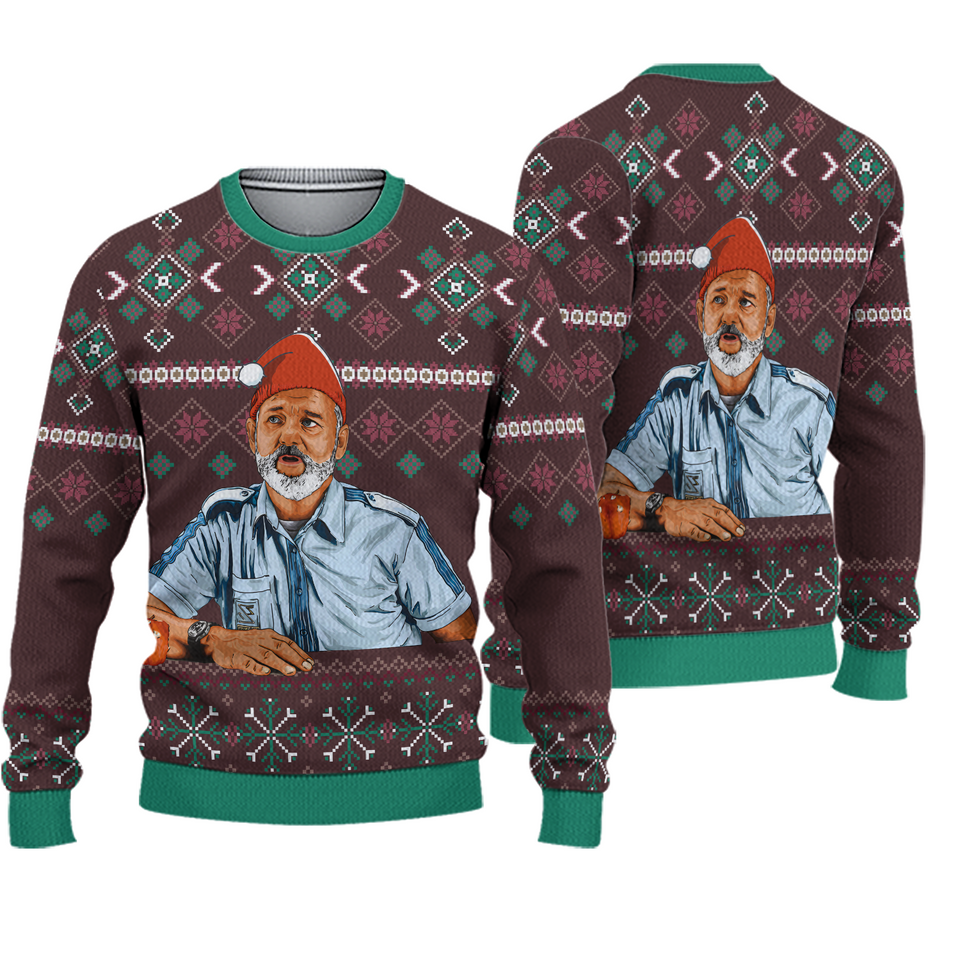 Bill Murrays Ugly Christmas Sweater