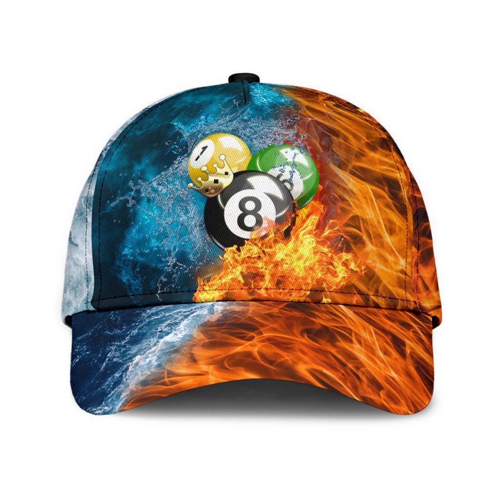 Billiard Classic Cap, Gift for Billiard Snooker Lovers, Billiard Snooker Players Trucker Hats Custom Hats Gifts For Men & Women