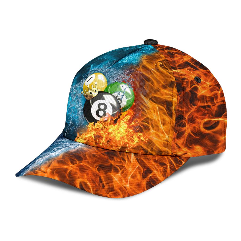 Billiard Classic Cap, Gift for Billiard Snooker Lovers, Billiard Snooker Players Trucker Hats Custom Hats Gifts For Men & Women