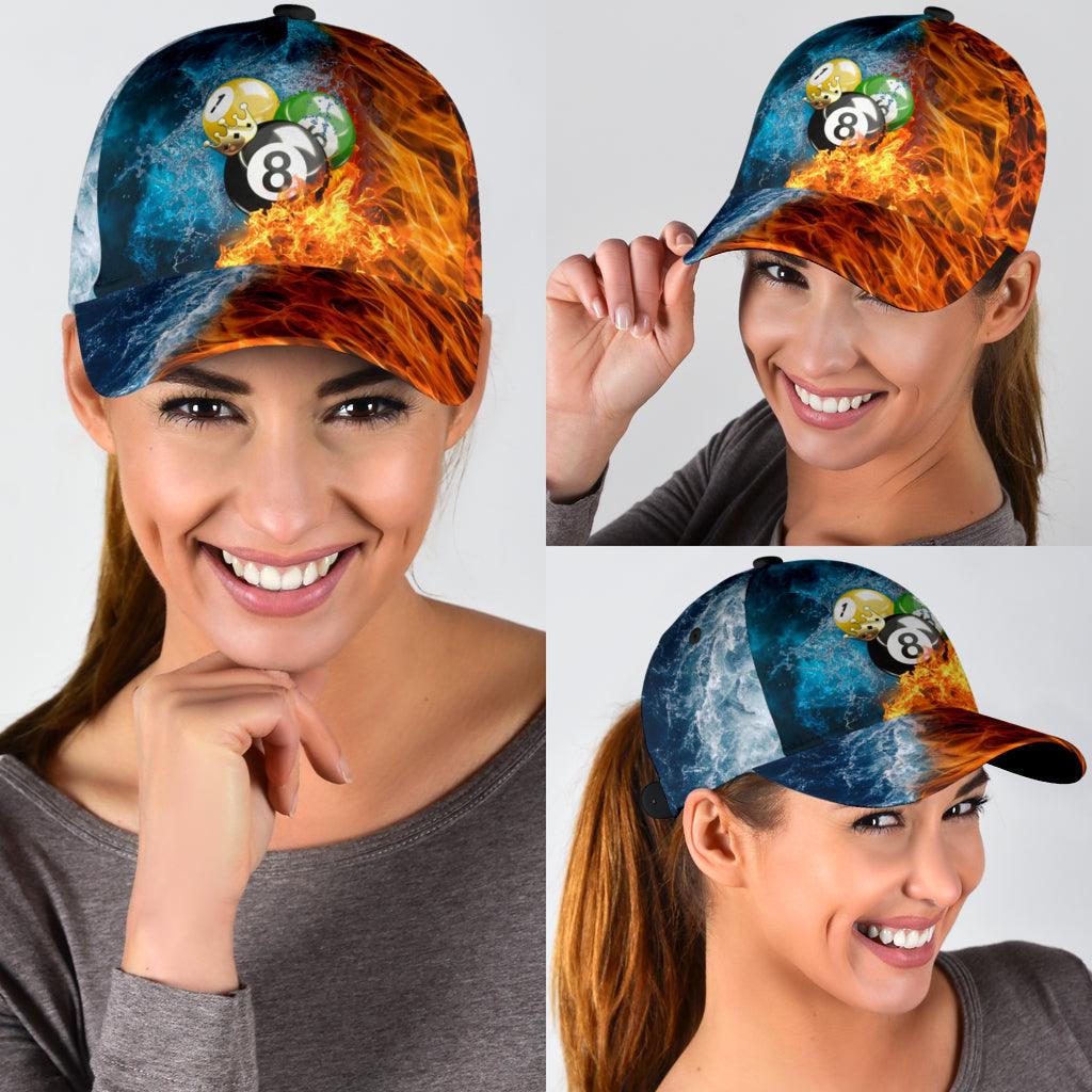 Billiard Classic Cap, Gift for Billiard Snooker Lovers, Billiard Snooker Players Trucker Hats Custom Hats Gifts For Men & Women