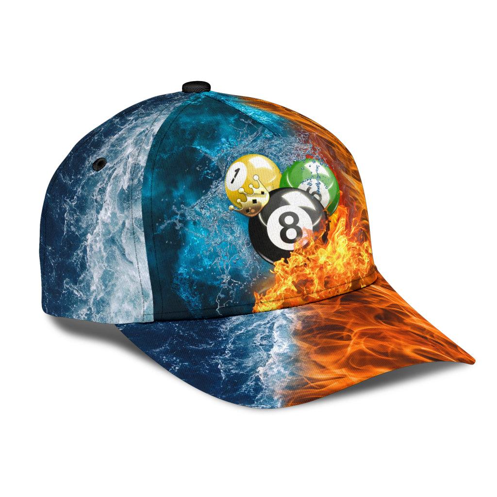 Billiard Classic Cap, Gift for Billiard Snooker Lovers, Billiard Snooker Players Trucker Hats Custom Hats Gifts For Men & Women