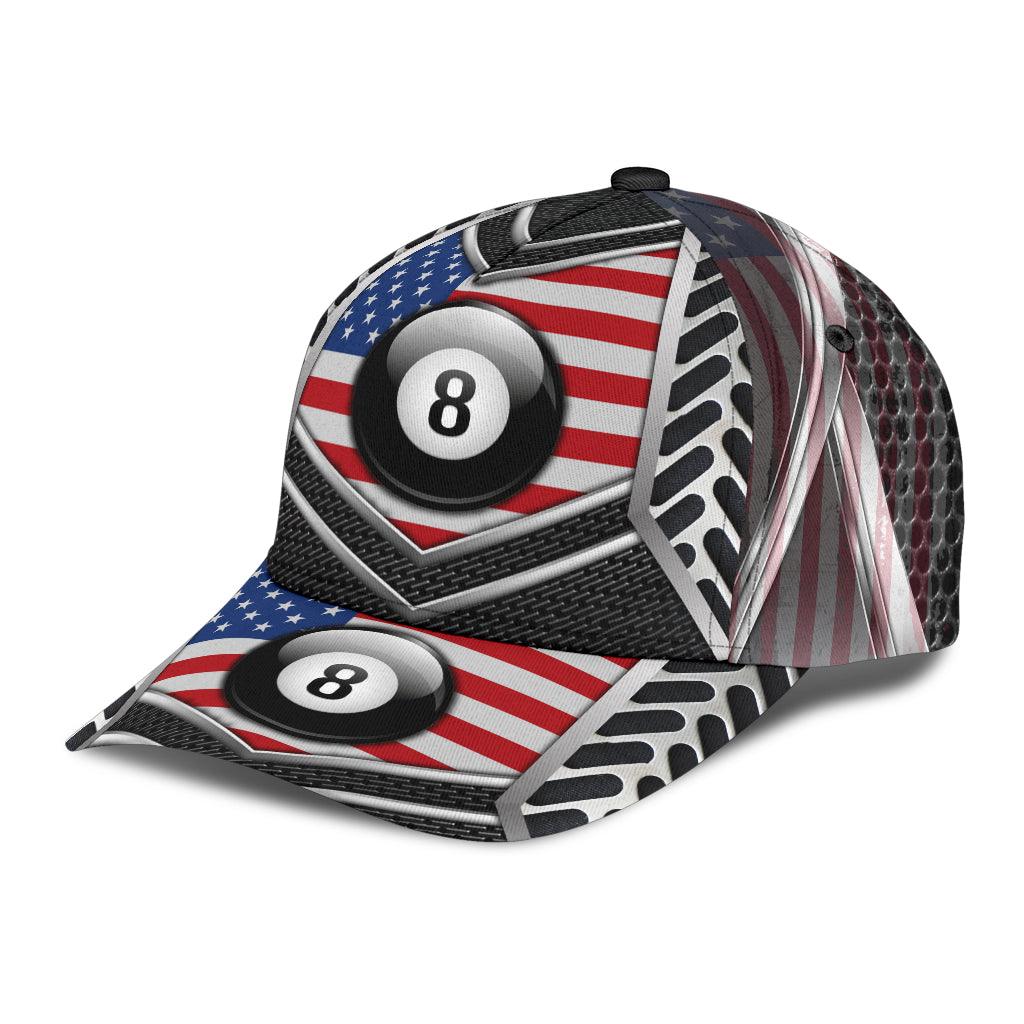Billiard Classic Cap, Gift for Billiard Snooker Lovers, Billiard Snooker Players Trucker Hats Custom Hats Gifts For Men & Women