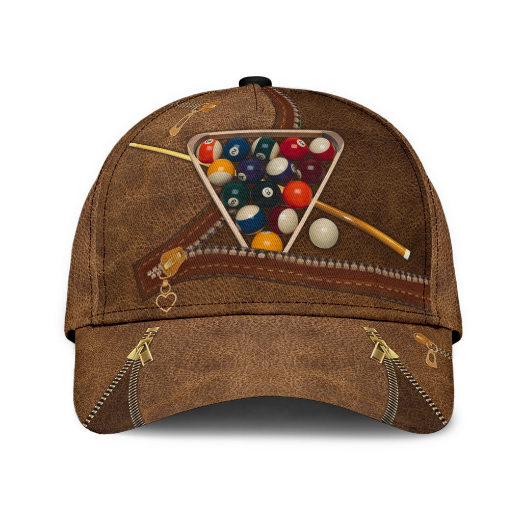 Billiard Classic Cap, Gift for Billiard Snooker Lovers, Billiard Snooker Players Trucker Hats Custom Hats Gifts For Men & Women