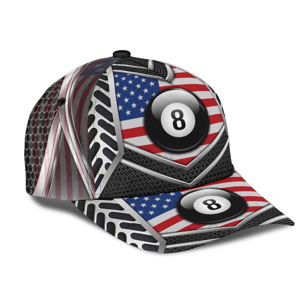 Billiard Classic Cap, Gift for Billiard Snooker Lovers, Billiard Snooker Players Trucker Hats Custom Hats Gifts For Men & Women