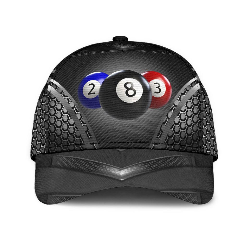 Billiard Classic Cap, Gift for Billiard Snooker Lovers, Billiard Snooker Players Trucker Hats Custom Hats Gifts For Men & Women