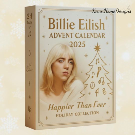 Billie Advent Calendar 2025: Music Fan Box, Happier Than Ever Set - Image 15