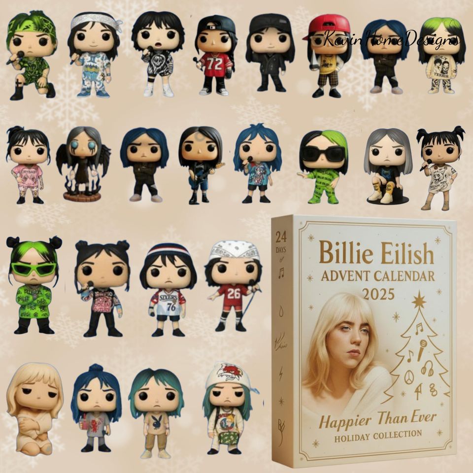 Billie Advent Calendar 2025: Music Fan Box, Happier Than Ever Set - Image 6