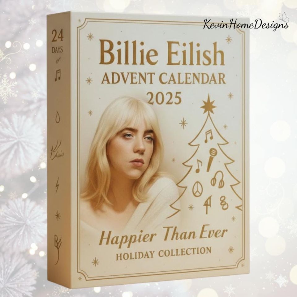 Billie Advent Calendar 2025: Music Fan Box, Happier Than Ever Set - Image 3