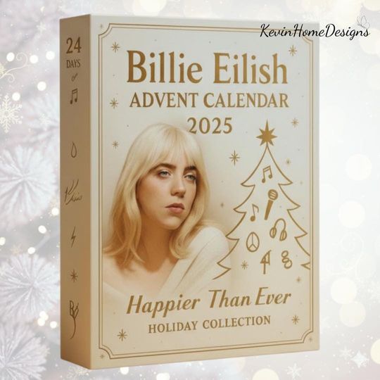 Billie Advent Calendar 2025: Music Fan Box, Happier Than Ever Set - Image 13