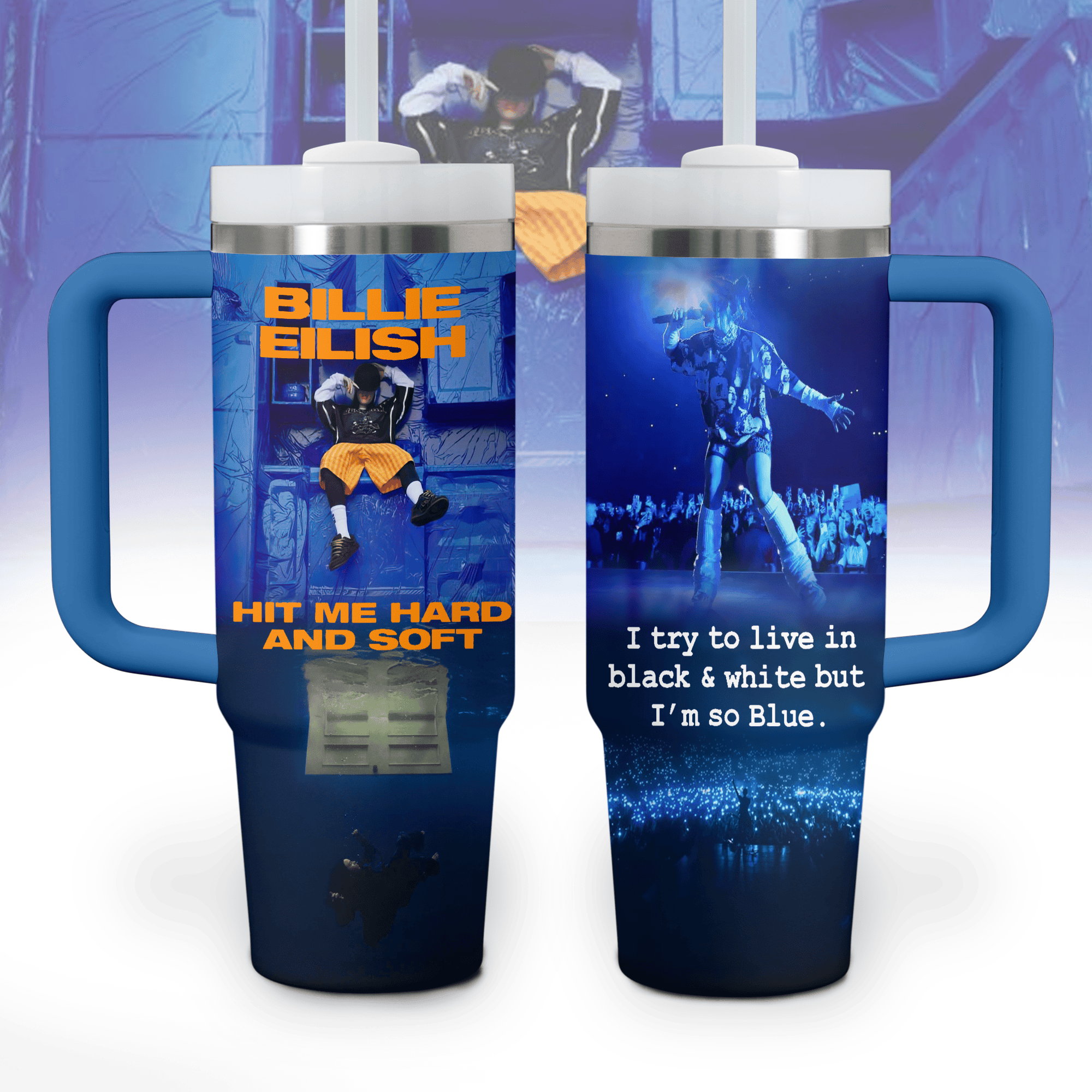Billie Eilish Music Custom Stanley Cup 40 oz 30 oz Tumbler With HandleTVC2301799