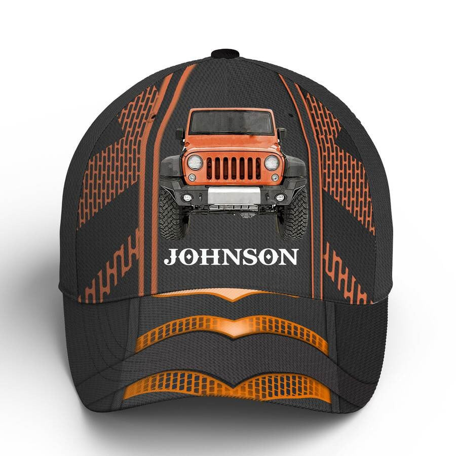 Black and White Jee Car Classic Cap for Jee Car Drivers, Jee Hats for Men, Women, Fans Trucker Hats Custom Hats Gifts For Men & Women