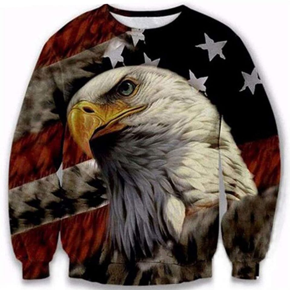 Black Animal Tiger Casual Hiphop 3D Sweatshirt