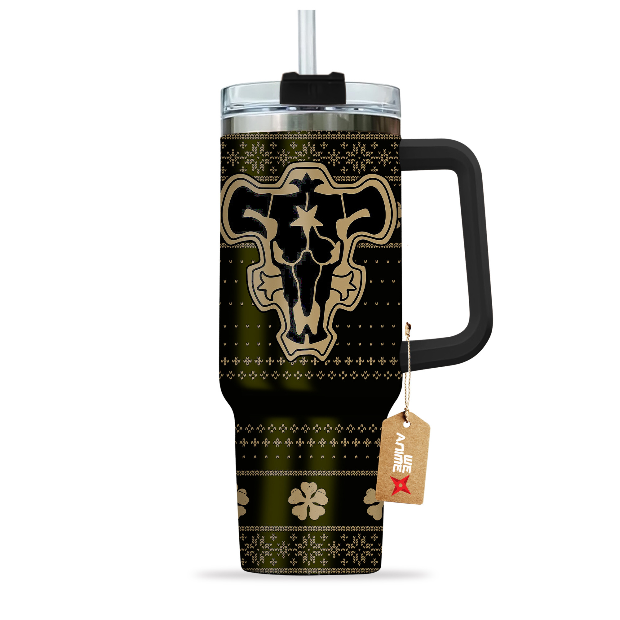 Black Bull Black Clover Anime Custom Stanley Cup 40 oz 30 oz Tumbler With HandleTVC2301134 - Image 4
