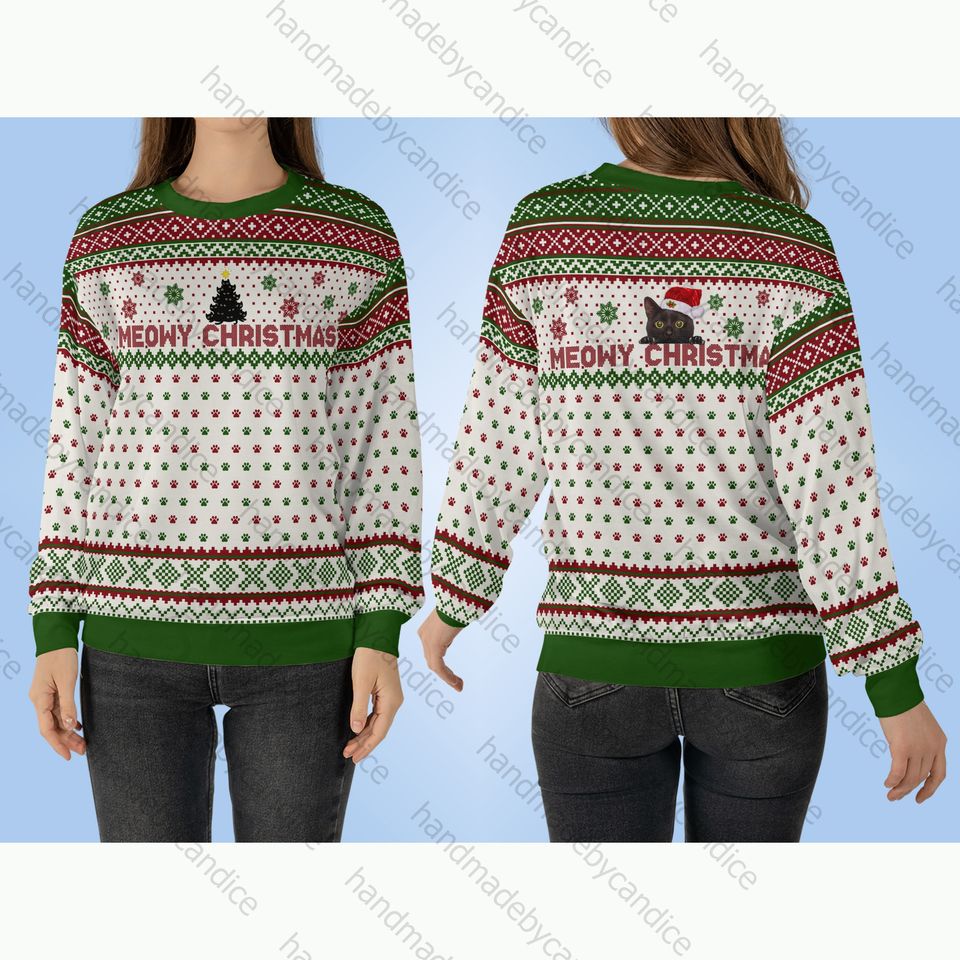 Black Cat 3D Sweatshirt