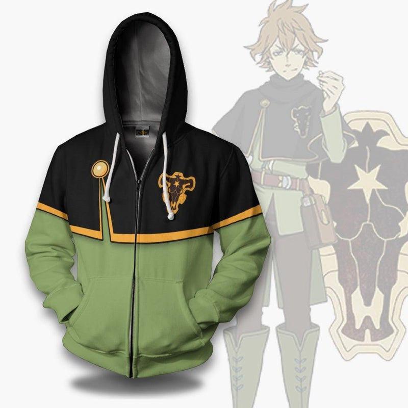 Black Clover 3D All Over Print Hoodie, Zip Hoodie