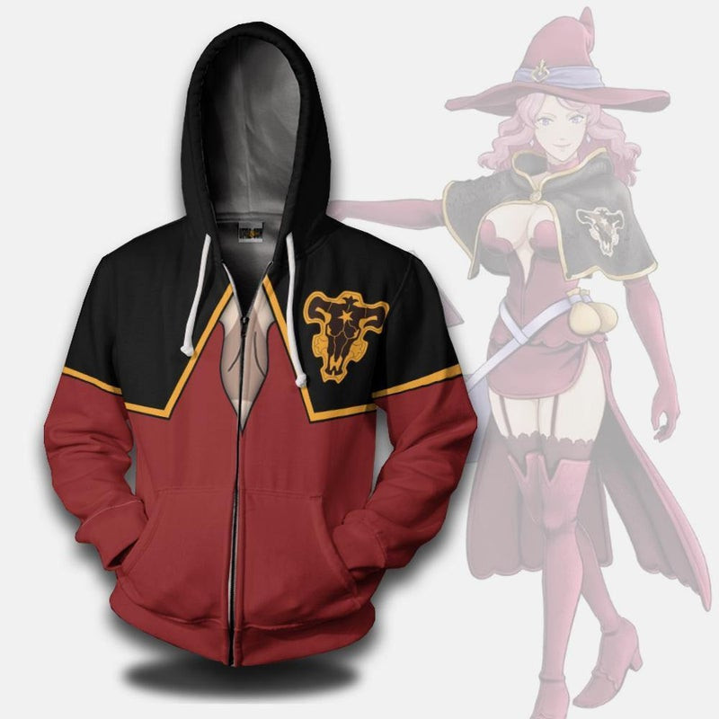 Black Clover 3D All Over Print Hoodie, Zip Hoodie